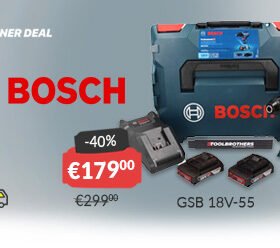 toolbrothes-Bosch GSB 18V-55 Akku-Schlagbohrschrauber 18V